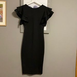 Black Dress, knee length